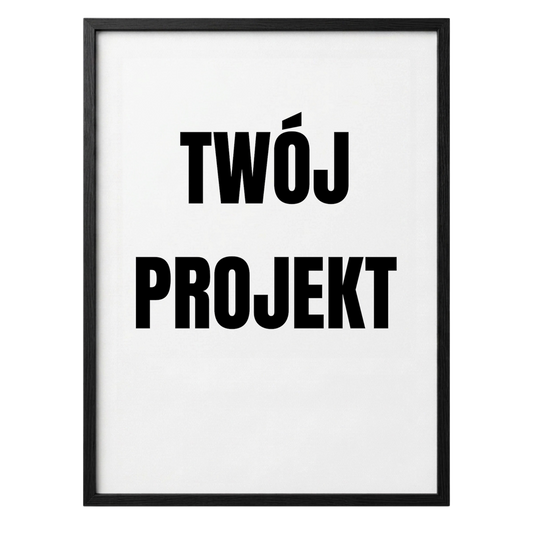 Personalizowany plakat